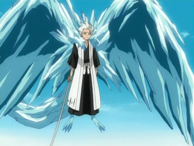 Toshiro Bankai Ice wings